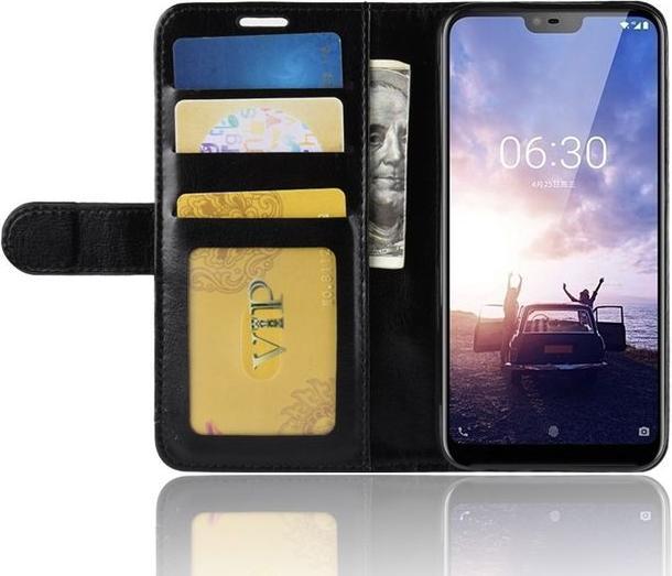 Produktbild MU Classic Crazy Horse II Leder Bookcover Series (Nokia 6.1 Plus)