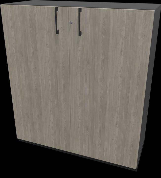 Wood decor grey with structure, Black, Dark grey