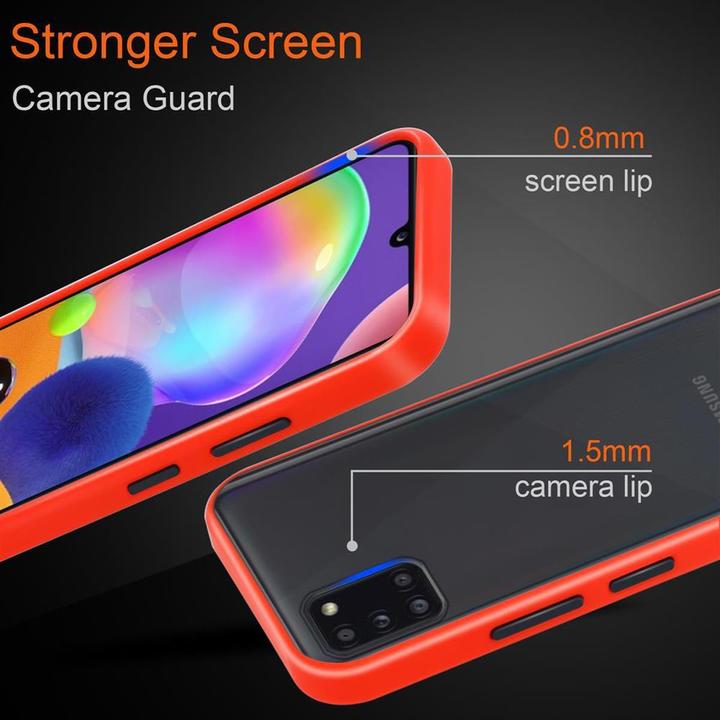 Produktbild Cadorabo Hybrid Matt Cover (Samsung Galaxy A31)