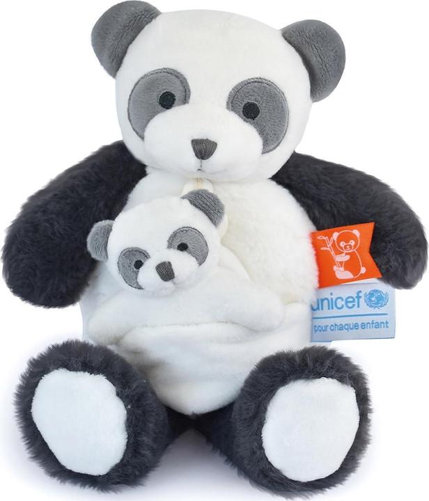 Produktbild Doudou et Compagnie Unicef Mama & Kind Panda 25cm (25 cm)