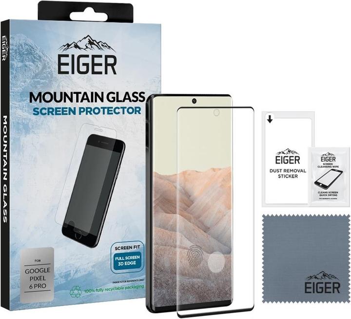 Produktbild Eiger Mountain Glass Clear Edge (1 Stück, Google Pixel 6 Pro)