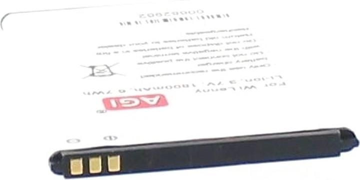 Immagine prodotto AGI 27872 - Batteria - Wiko - Nero - Bianco - Ioni di litio (Li-Ion) - 1800 mAh