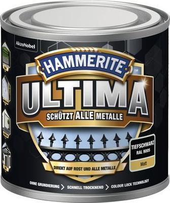 Produktbild Hammerite Metall-Schutzlack ULTIMA matt (250 ml, Tiefschwarz)