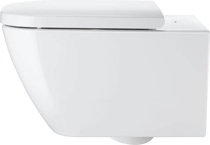 Image du produit Duravit WC suspendu HAPPY D.2 RIMLESS profond, 365x540mm HygieneGlaze blanc