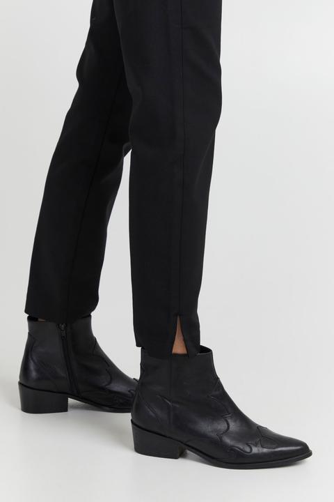 Actual product image Pulz Jeans Pulz - PZBINDY HW Pant - Trousers - 50206891 (40)