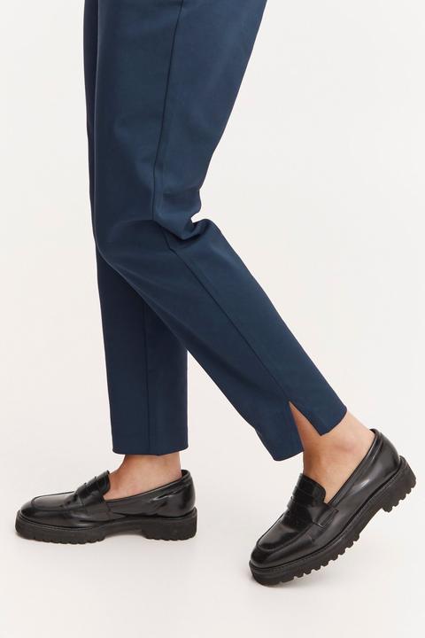 Actual product image Pulz Jeans Pulz - PZBINDY HW Pant - Trousers - 50206891 (44)