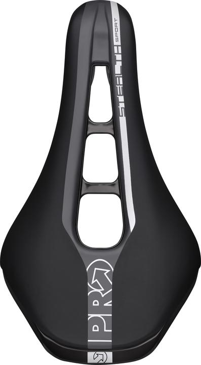 Actual product image PRO Saddle Stealth Sport AF with opening 142 mm black