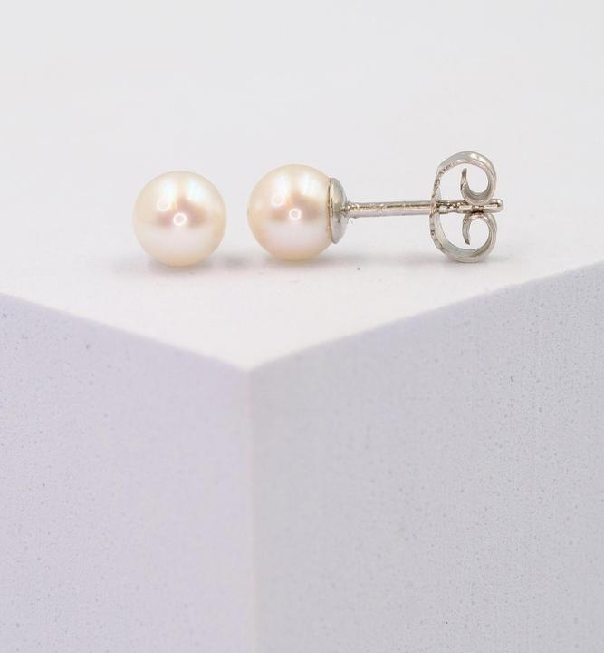 Image du produit Muau Boucles d'oreilles (750 Perle Akoya)