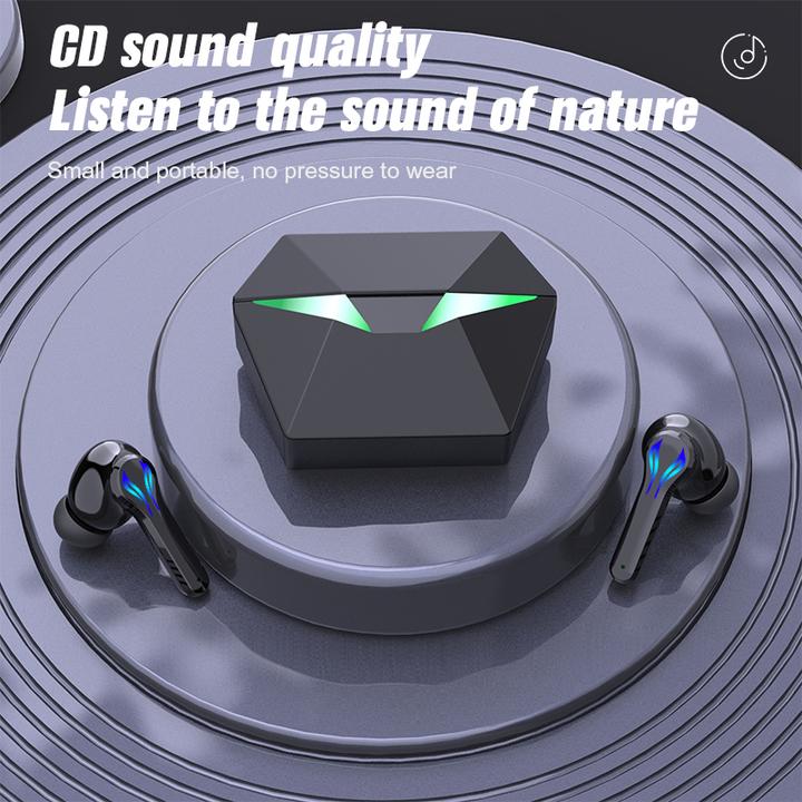 Image du produit PhoneLook Ecouteurs sans fil TWS P86 In-Ear Gaming Headphones avec Bluetooth 5.1 design futuriste incl. lumièr (Sans fil)