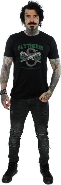 Image du produit - T-shirt SLYTHERIN QUIDDITCH EMBLEM - Homme (XL)