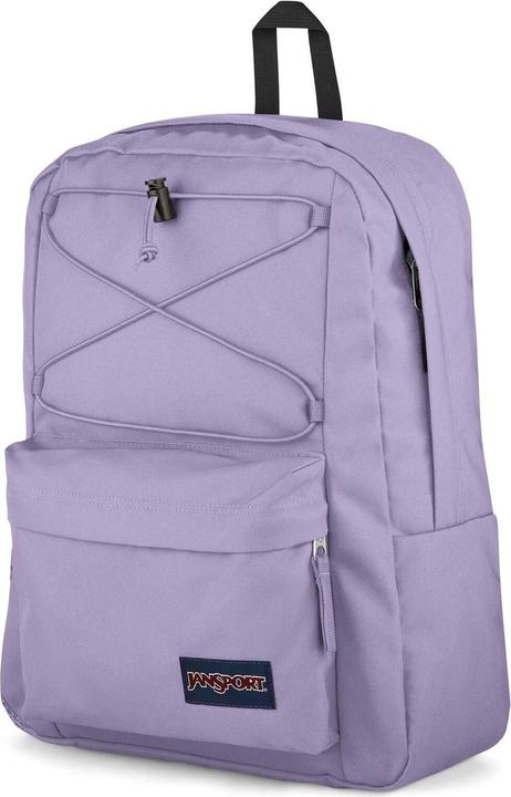 Actual product image JanSport flex pack pastel lilac backpack