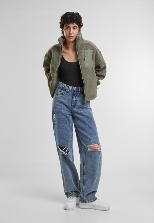 Image du produit Urban Classics Ladies Sherpa Mix Jacket - 117655 (3XL)