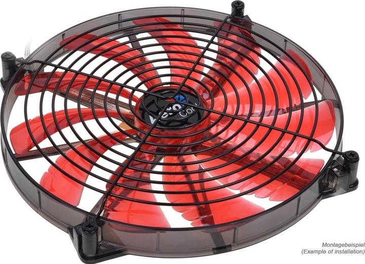 Produktbild Aquatuning Lüftergitter für Axiallüfter für 180/200mm schwarz