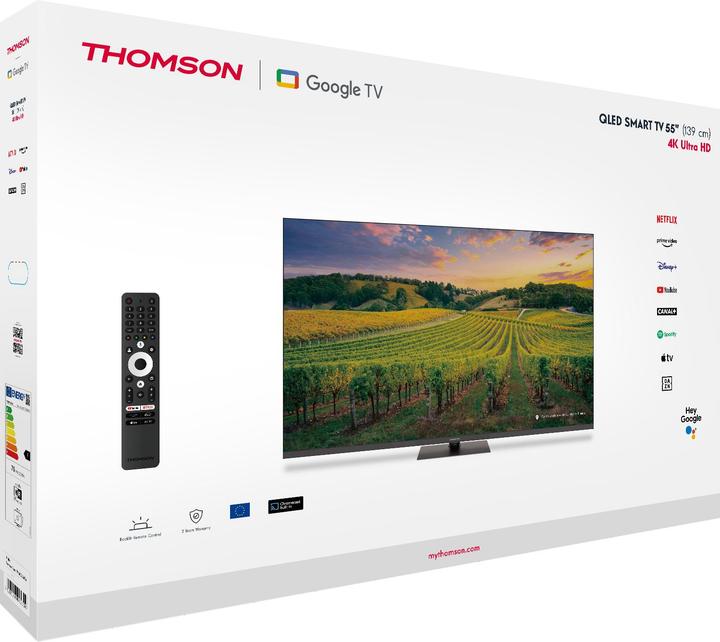 Immagine prodotto Thomson TELEVISORE LCD 55" QLED 4K/55QG5C14 (55", QLED, 4K)