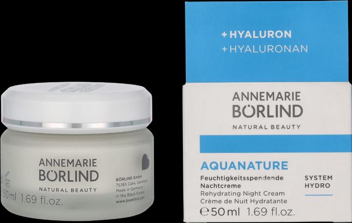 Produktbild Annemarie Börlind Aquanature (50 ml, Nachtcreme, Bis SPF 10)