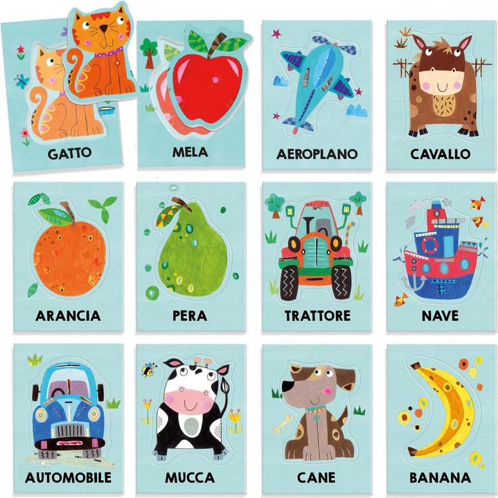Actual product image Sombo Baby Flashcards (Italian)