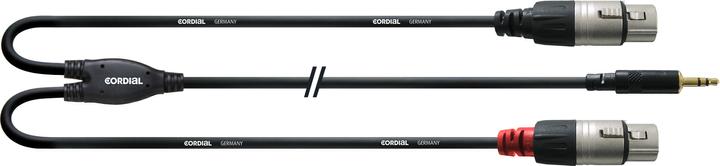Actual product image Cordial Cfy 1.8 Wff (1.80 m, 3.5mm jack (AUX), XLR)