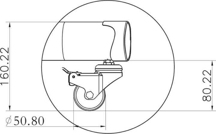 Produktbild Multibrackets Basic (Universal, 60", 50 kg)