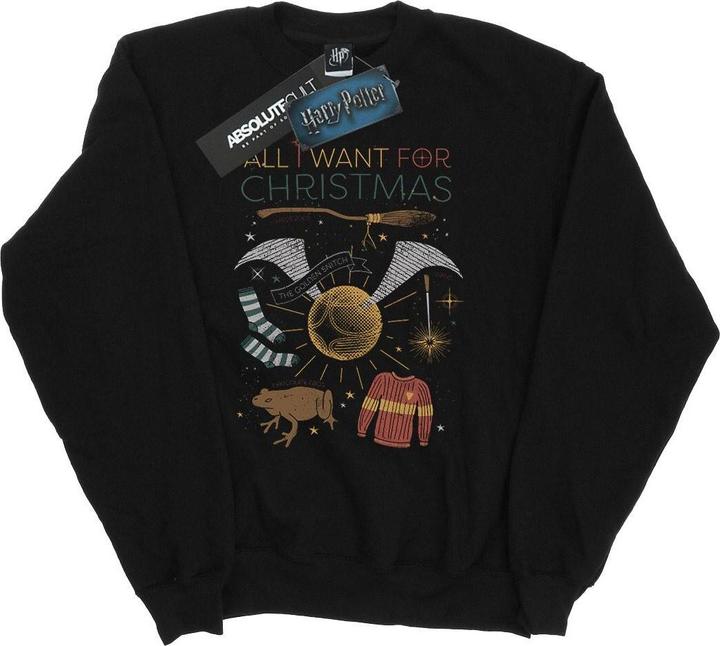 Immagine prodotto All I Want For Christmas Felpa Uomo (L)