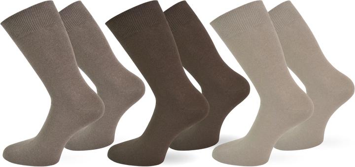 Normani 6 Paar Herrensocken For Men (6er Pack, 47 - 50)