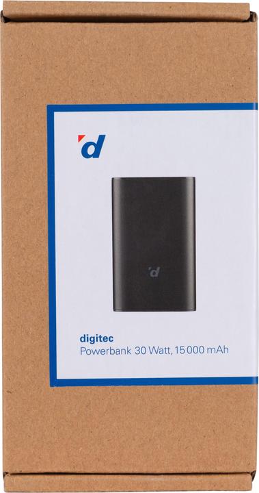 Produktbild Digitec Powerbank (15000 mAh, 30 W, 55.50 Wh)