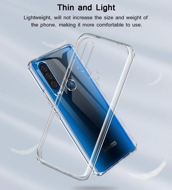 Actual product image Screenguard Motorola One Action Flexible TPU Clear Case (Motorola One Action)