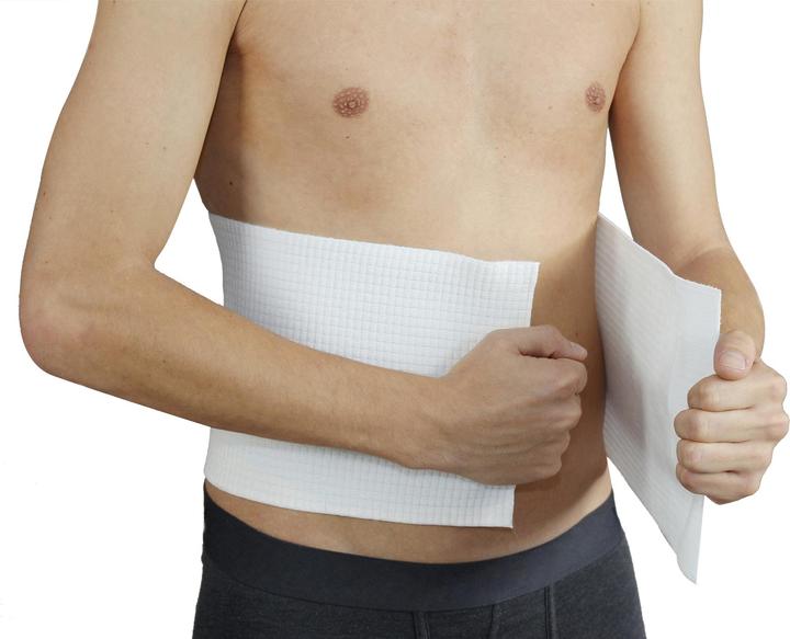 Produktbild Hydas Rücken Stützgürtel "Standard", weiss (One Size)