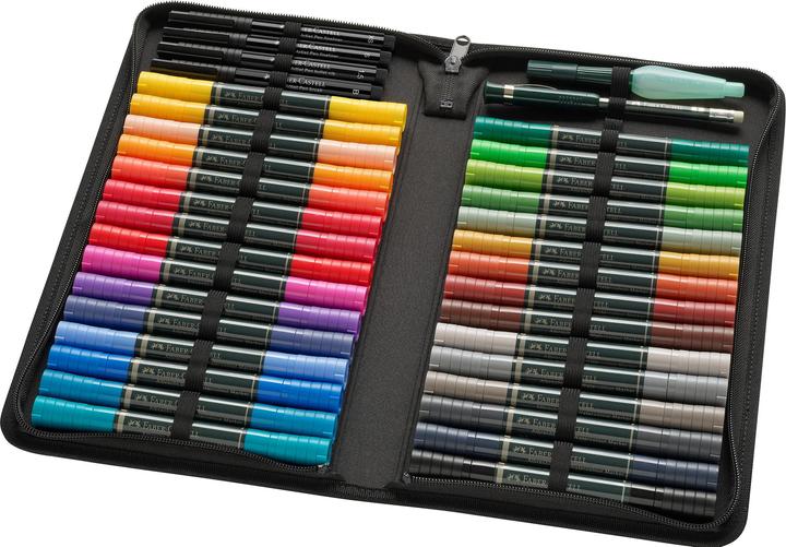 Immagine prodotto Faber-Castell Marcatore acquerello Albrecht Dürer 30 Zipper (Verde, 30 x)