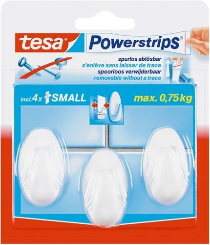 tesa Mini-Haken oval beige