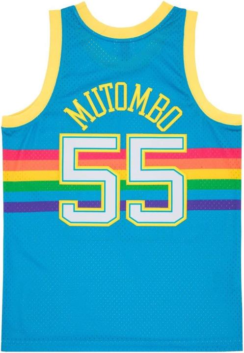 Immagine prodotto Mitchell & Ness Maglia Swingman Denver Nuggets TROPICAL Dikembe Mutombo - M (M)