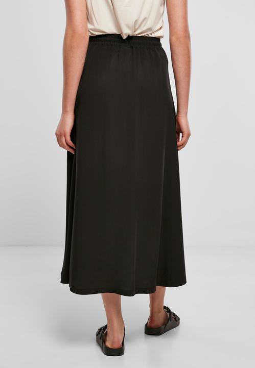 Actual product image Urban Classics Ladies Viscose Midi Skirt (XS)