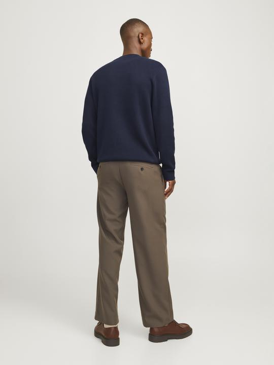 Produktbild Jack & Jones Einfarbig Strickpullover mit Rundhals Strickpullover mit Rundhals (M)