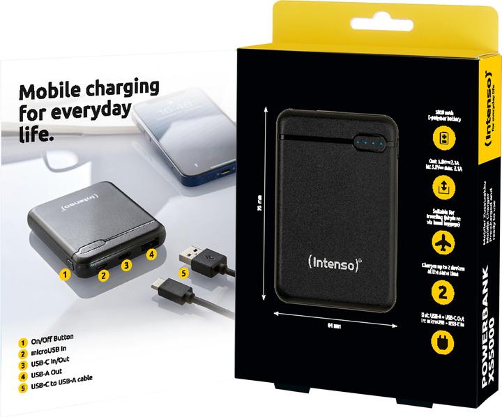 Produktbild Intenso XS5000 (5000 mAh, 18.50 Wh)