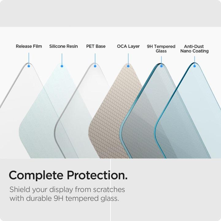 Immagine prodotto Spigen - Glas.tR Slim (2 pack) - Samsung Galaxy Xcover7 / Xcover7 Pro - Clear (2 Pezzo/i, Samsung Galaxy Xcover 7)