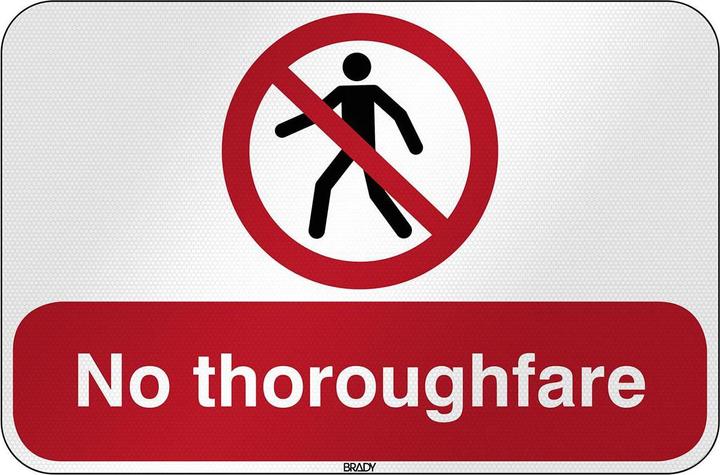 Image du produit Brady ISO Safety Sign - No