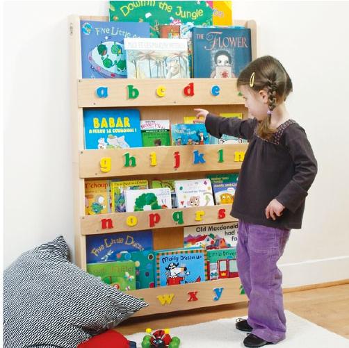 Produktbild Tidy Books Kinder Bücherregal mit Kleinbuchstaben natur