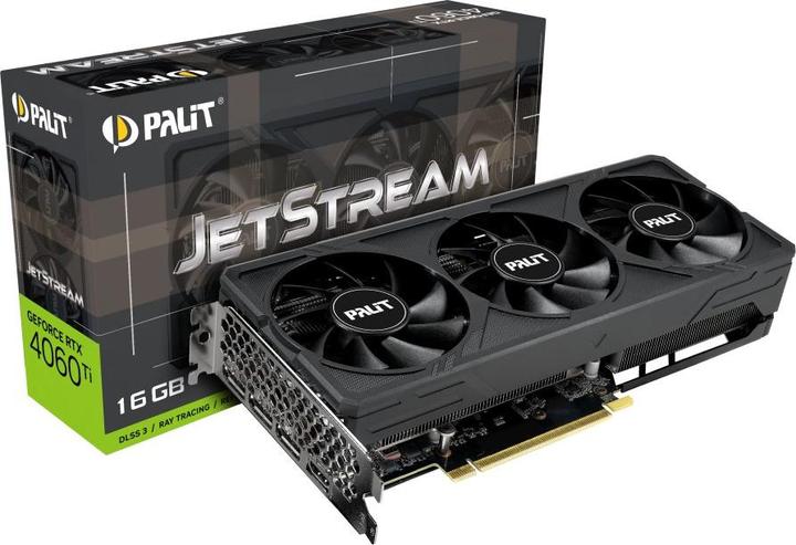 Actual product image Palit VGA RTX4060TI 16GB JetStream (16 GB)