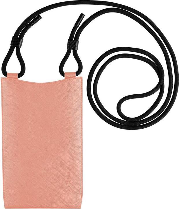 Actual product image Fixed - Universal Shoulder Bag Verona (FIXVER-PEA) - for Mobile Phones 7" - Peach (Universal)