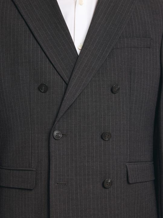 Produktbild Selected Homme Nadelstreifen Zweireihiger Blazer (50)