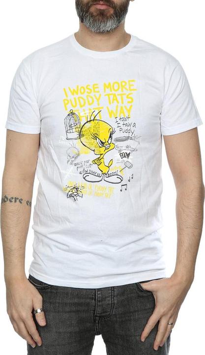Immagine prodotto Looney Tunes More Puddy Tats Maglietta Titti Uomo (3XL)
