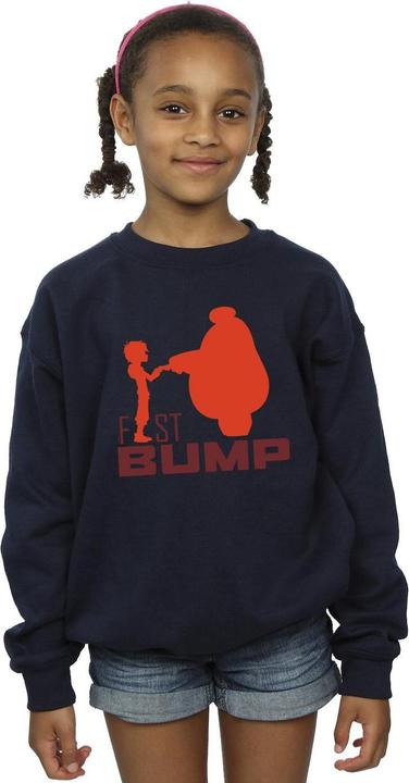 Immagine prodotto Disney Big Hero 6 Baymax Fist Bump Cutout Felpa Ragazze (116)
