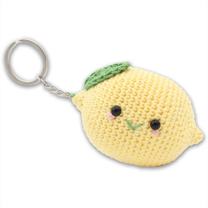 Hardicraft Lemon bag tag - crochet set