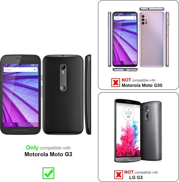 Productafbeelding Cadorabo Draagbare telefoonketting voor Motorola MOTO G3 Halsketting Coque