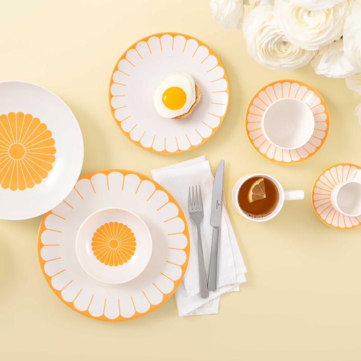 Actual product image Villeroy & Boch Fleur Couleur Kaffeetassen mit Untertassen (160 ml, 6 x)