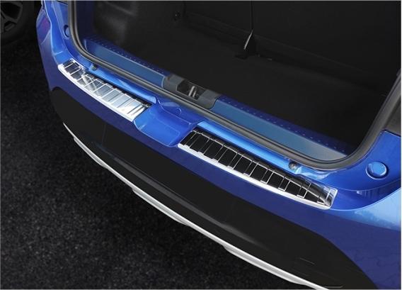 Actual product image Avisa Stainless steel bumper protection for Dacia Sandero + Stepway from 2021 until today (Rear)