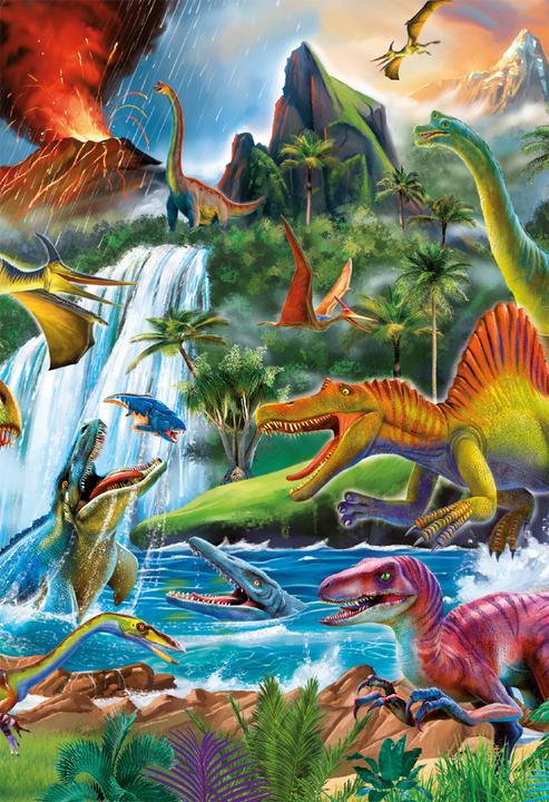 Actual product image Panini Dinosaurs by P.D. Moreno: Dinosaur sticker and colouring fun