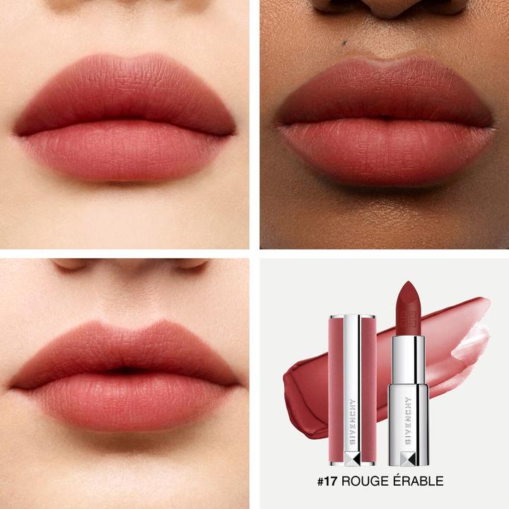 Actual product image Givenchy Le Rouge Sheer Velvet 17 Rouge Erable 3.4g (17)