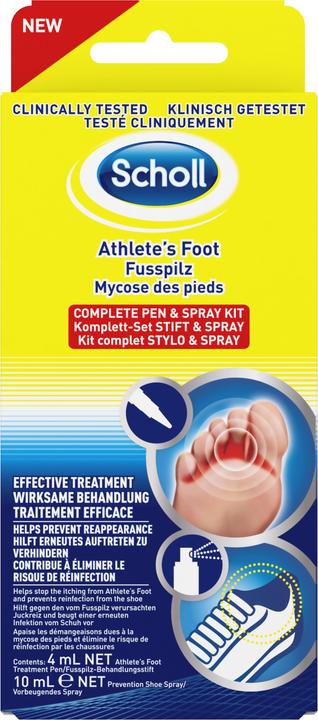 Produktbild Scholl Fusspilz (Fusscrème & Fussgel, 4 ml)