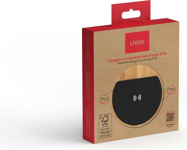 Produktbild Livoo Induktionsladegerät Schnellladung 15 W (15 W)