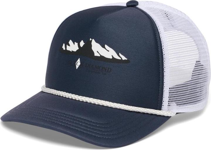 Black Diamond Flat Bill Trucker Hat (One Size)